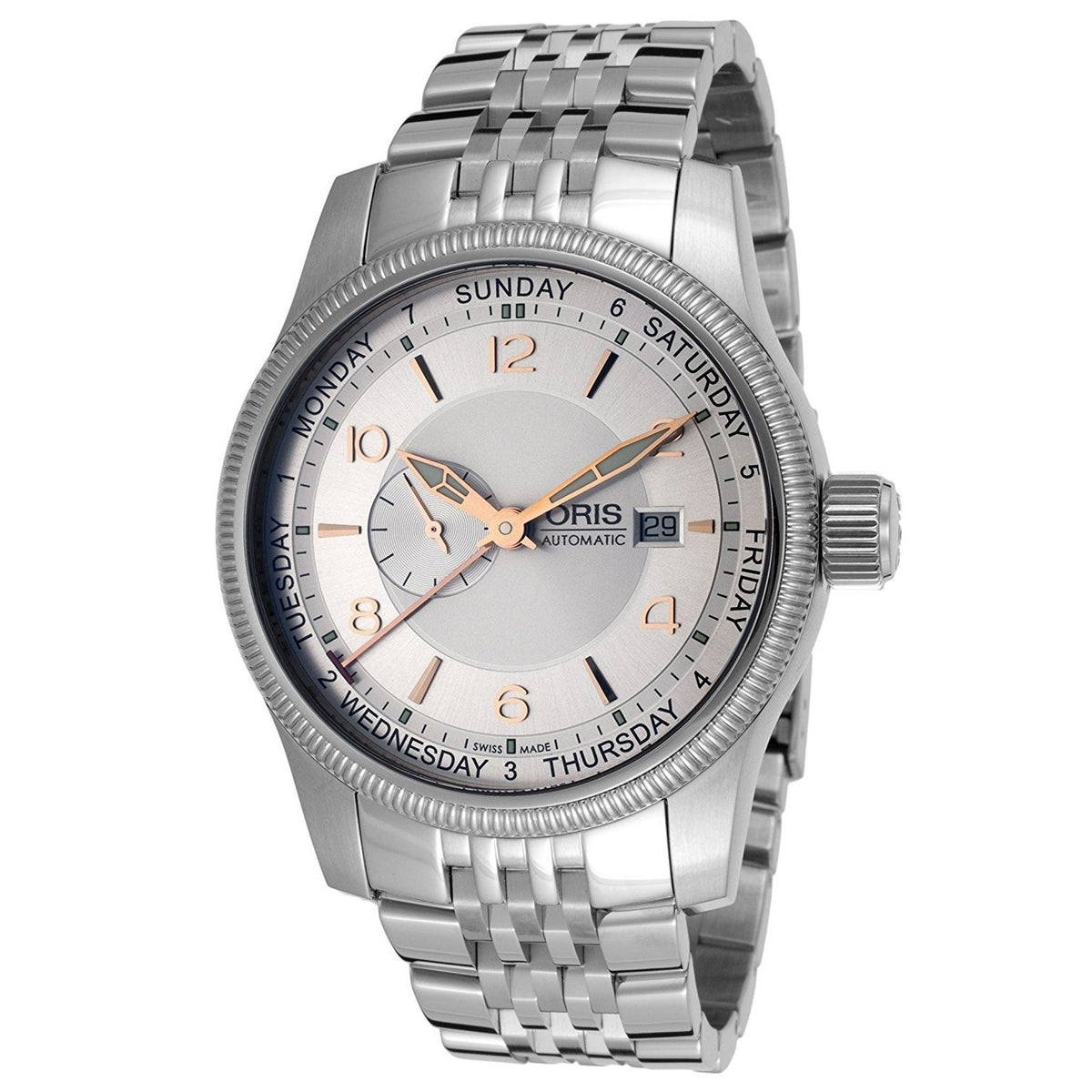 Oris Men&#39;s 74576294061MB Big Crown Pointer Day Automatic Stainless Steel Watch