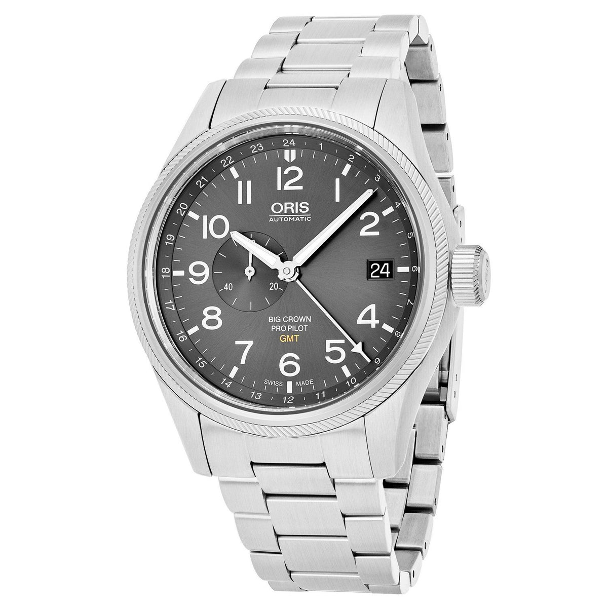 Oris Men's 74877104063MB Big Crown ProPilot Stainless Steel Watch
