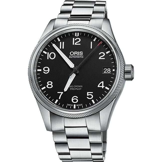 Oris Men's 75176974164MB Big Crown ProPilot Stainless Steel Watch