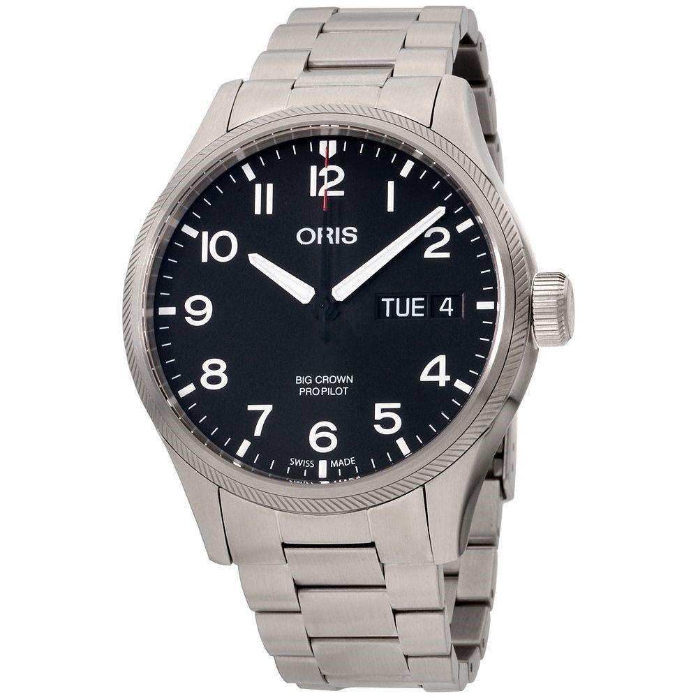 Oris Men's 75276984194MB Big Crown ProPilot Stainless Steel Watch