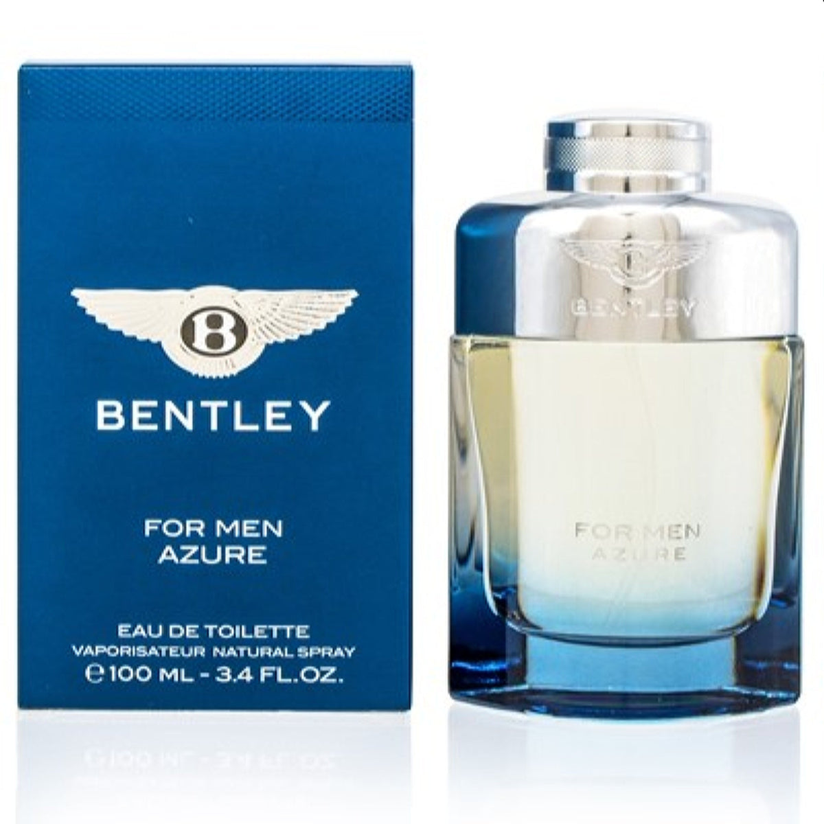 Bentley For Men Azure Bentley Fragrances Edt Spray 3.4 Oz (100 Ml) For Men B140508