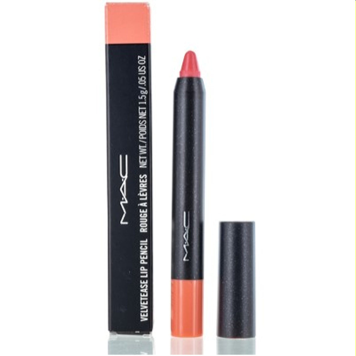 Mac Cosmetics Velvetease Lip Pencil Frolic .05 Oz (1.5 Ml)  
