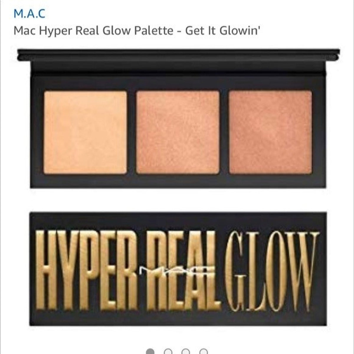 Mac Cosmetics Hyper Real Glow Palette   Get It Glowin’ 0.15 Oz (4.5 Ml)  S88C010111