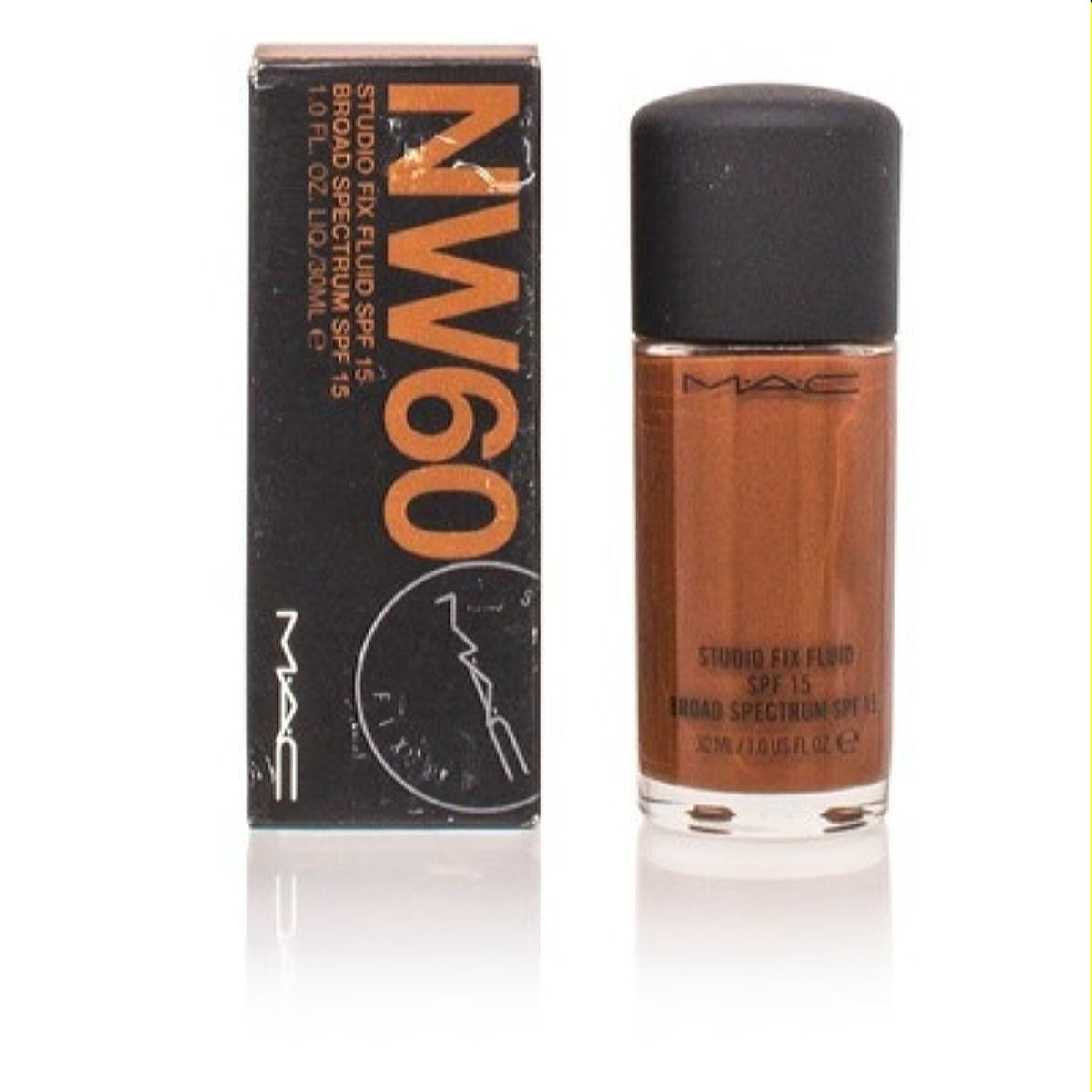 Mac Cosmetics Studio Fix Fluid Spf 15 (Nw60) 1.0 Oz (30 Ml) M6JC51