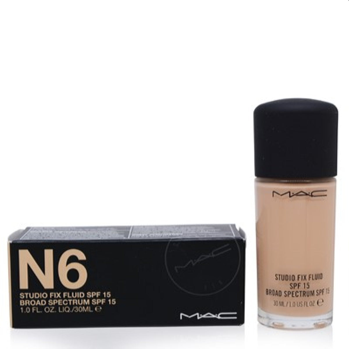 Mac Cosmetics Studio Fix Fluid Spf 15 (N6) 1 Oz (30 Ml) M6JC65