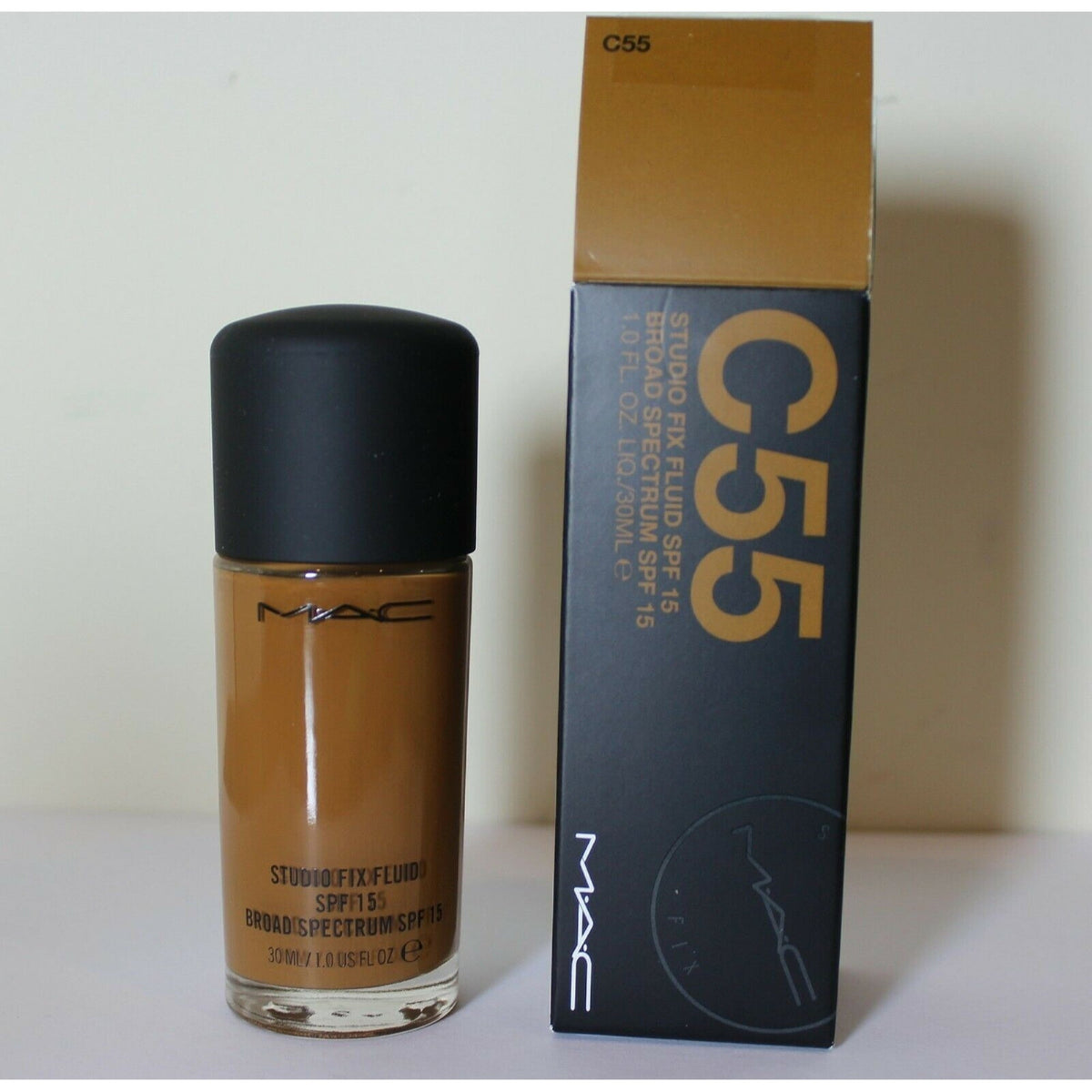 Mac Cosmetics Studio Fix Fluid Spf 15 (C55) 1 Oz (30 Ml) M6JC69