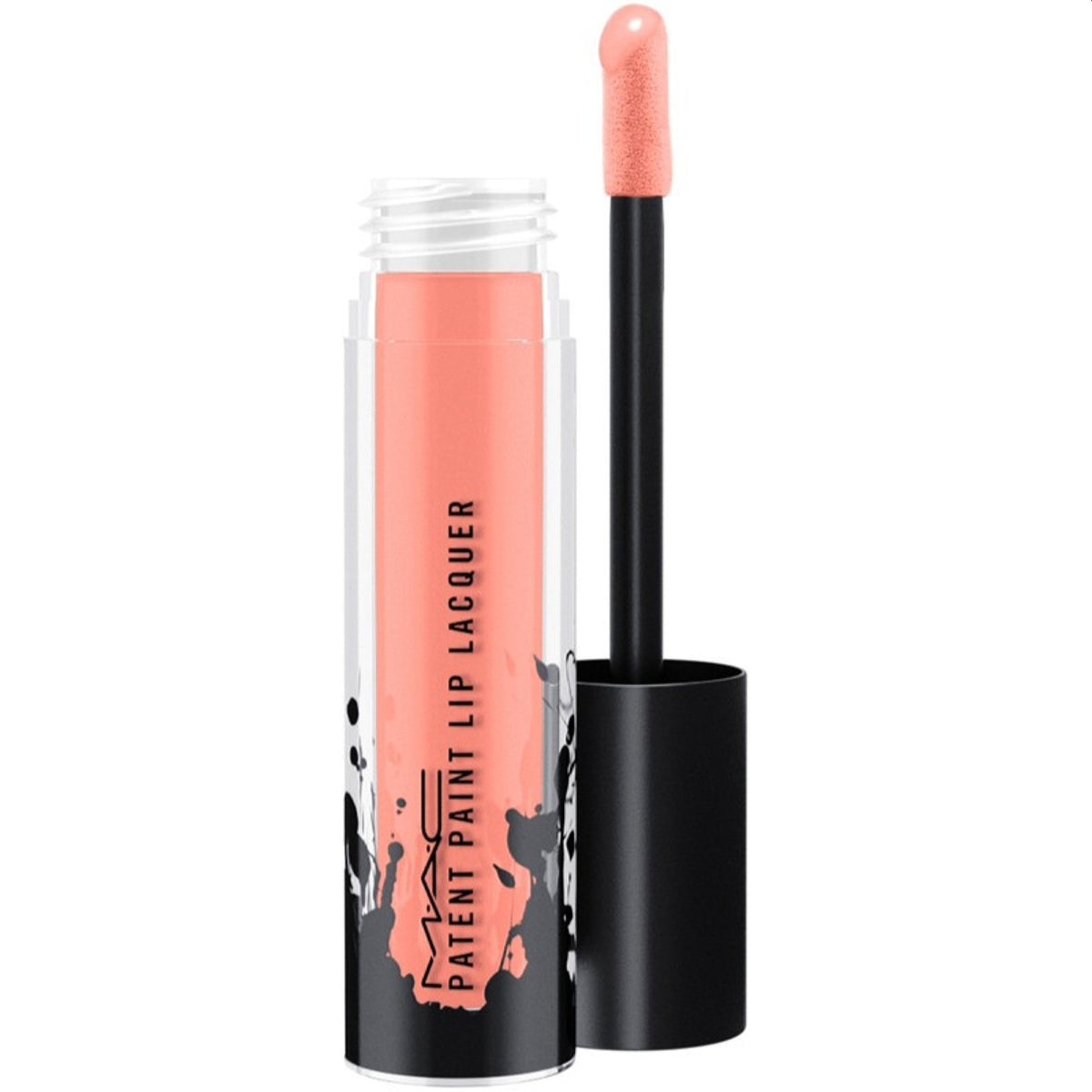 Mac Cosmetics Patent Paint Lip Lacquer (585 Patent Pleasure) 0.1 Oz (3 Ml) SHYG