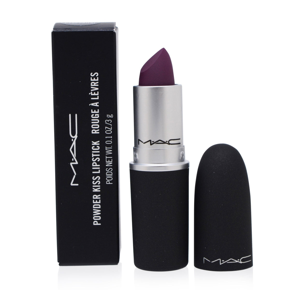 Mac Cosmetics Powder Kiss Lipstick (P For Potent) 0.1 Oz (3 Ml)  