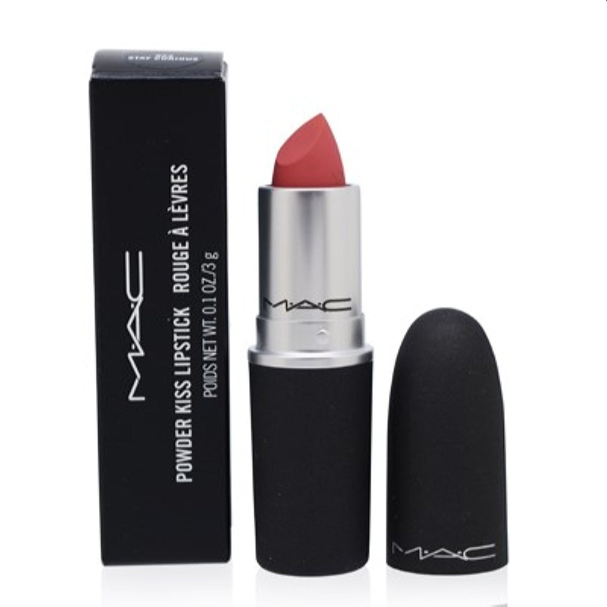 Mac Cosmetics Powder Kiss Lipstick (Stay Curious) 0.1 Oz (3 Ml)  