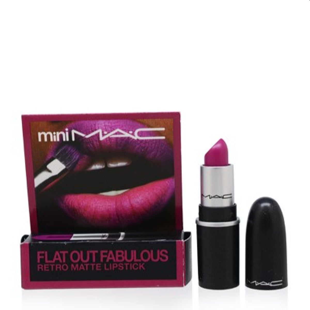 Mac Cosmetics Retro Matte Lipstick (Flat Out Fabulous) 0.06 Oz (1.8 Ml)  