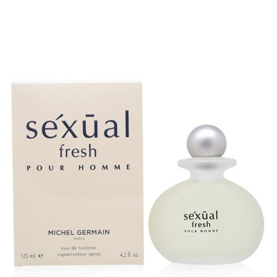 Sexual Fresh Pour Homme Michel Germain Edt Spray Slightly 4.2 Oz (125 Ml  