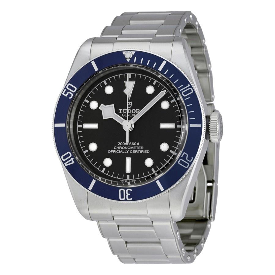 Tudor Men&#39;s 79230B-0001 Heritage Black Bay Automatic Stainless Steel Watch