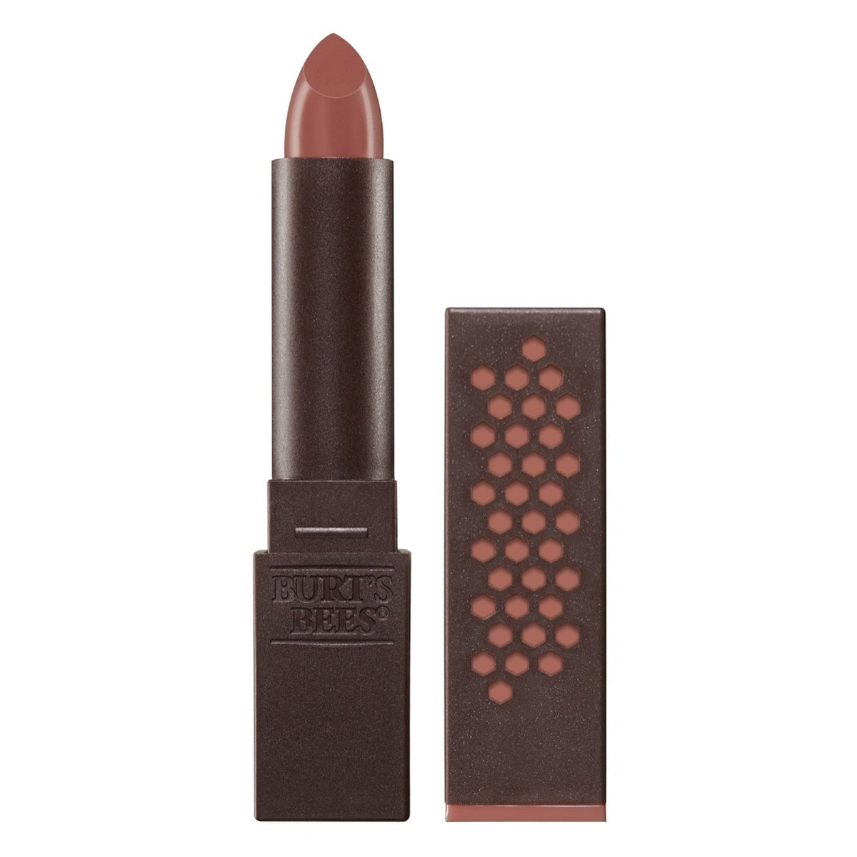 Burt&#39;S Bees Satin Lipstick (502 Suede Splash) 0.12 Oz (3.4 Ml)  