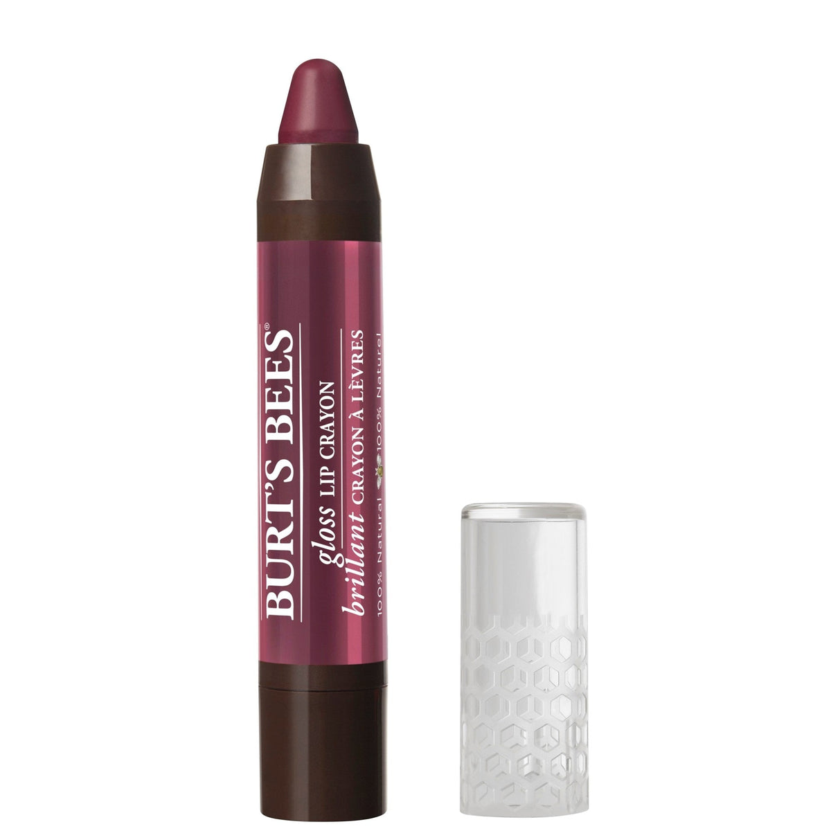 Burt'S Bees Gloss Lip Crayon (432 Bordeaux Vines) 0.12 Oz (3.4 Ml)  