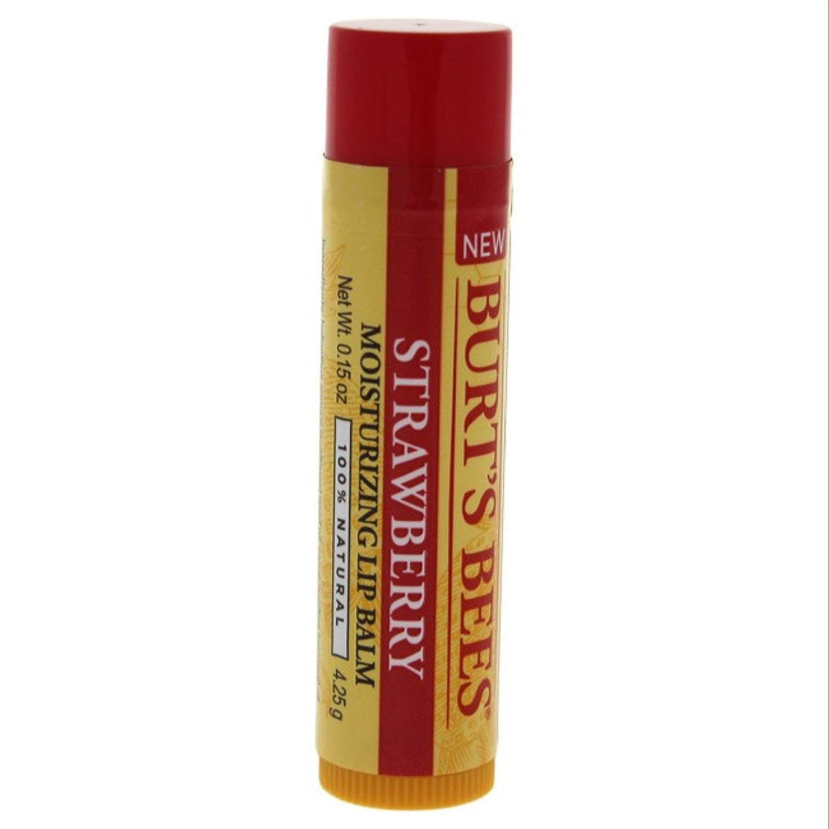 Burt'S Bees Moisturizing Lip Balm (Strawberry) 0.15 Oz  