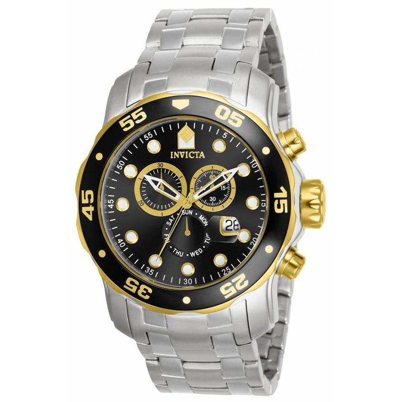 Invicta Men&#39;s 80039 Pro Diver Scuba Chronograph Stainless Steel Watch