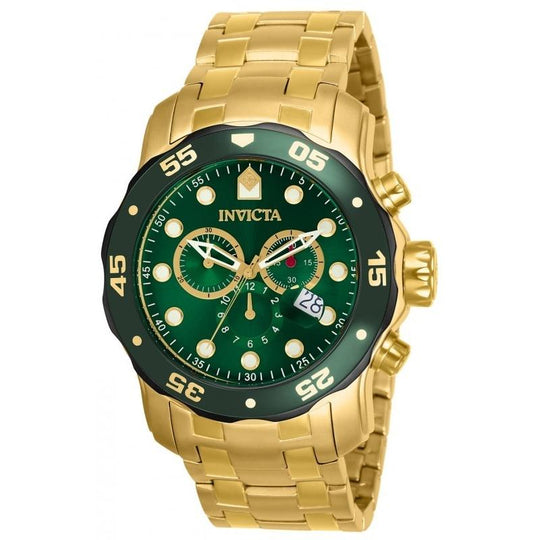 Invicta Men's 80072 Pro Diver Scuba Gold-Tone Stainless Steel Watch