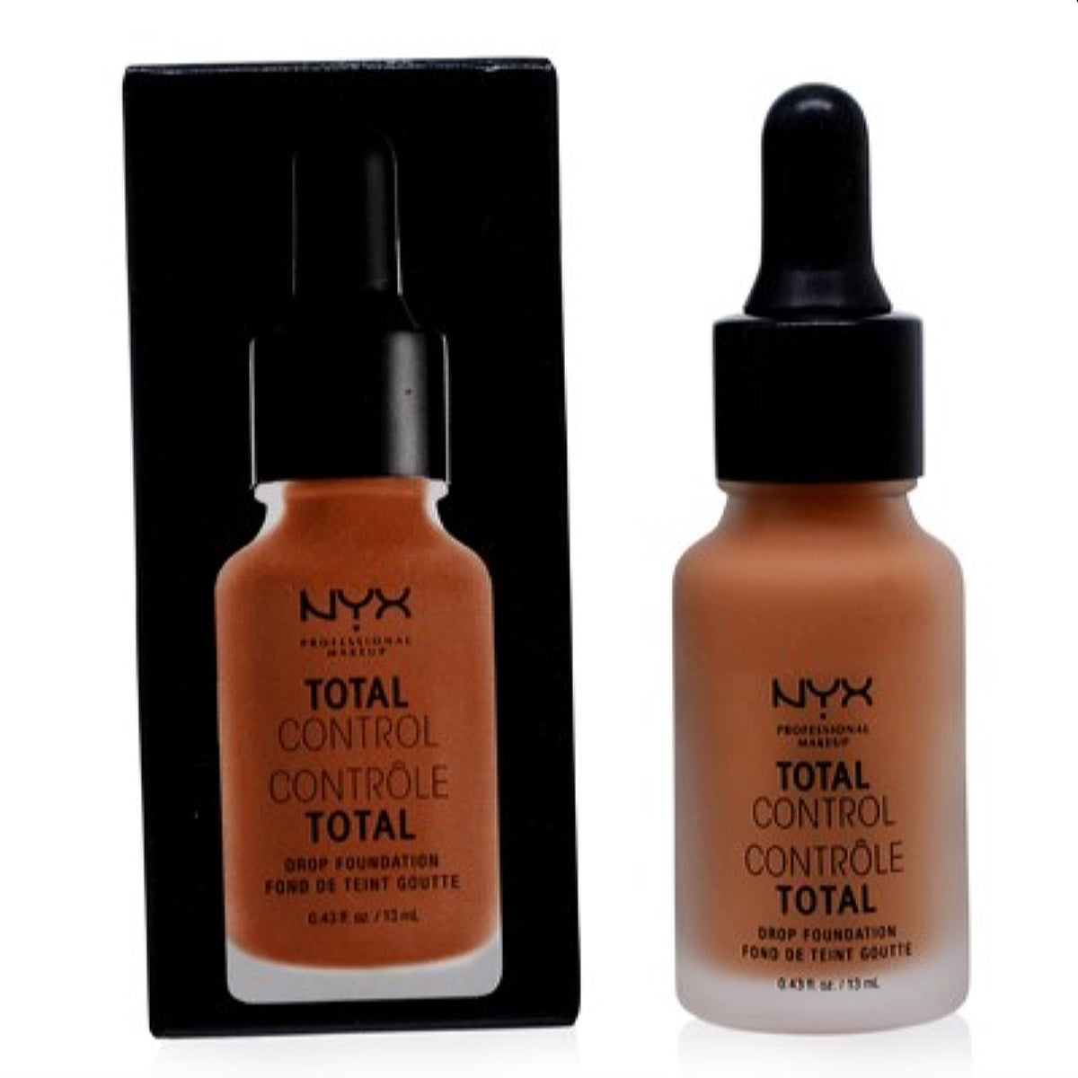Nyx Total Control Drop Foundation Mahogany .43 Oz (13Ml) MNN90W