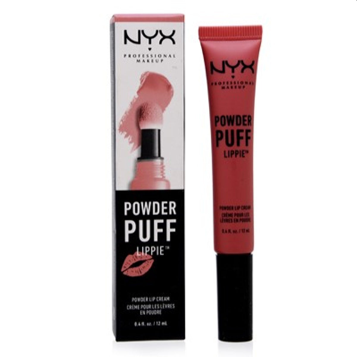 Nyx Powder Puff Lippie Cream(Squad Goals) 0.4 Oz (12 Ml)  