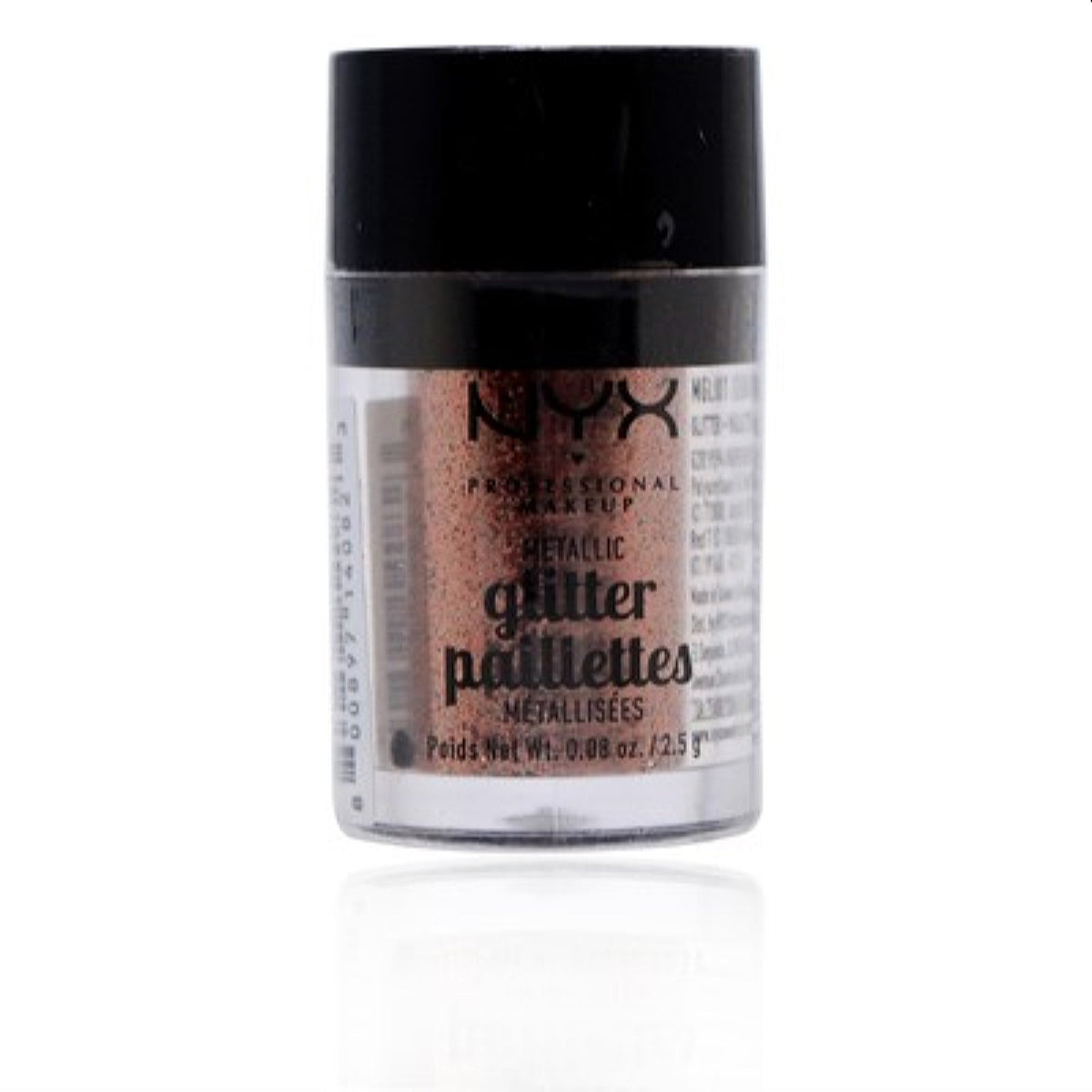 Nyx Metallic Glitter (Dubai Bronze) 0.08 Oz  