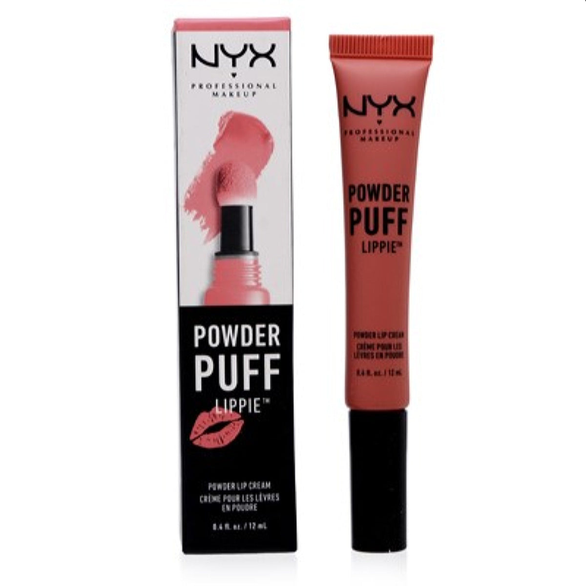 Nyx Powder Puff Lippie Lip Cream (Best Buds) 0.4 Oz (12 Ml)  