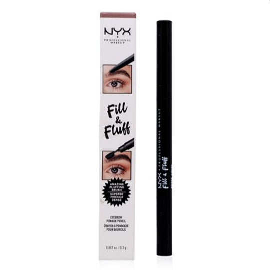 Nyx Fill & Fluff Eyebrow Pomade Pencil (Auburn) 0.007 Oz (0.2 Ml)