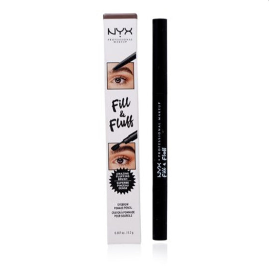 Nyx Fill & Fluff Eyebrow Pomade Pencil (Chocolate) 0.007 Oz (0.2 Ml)