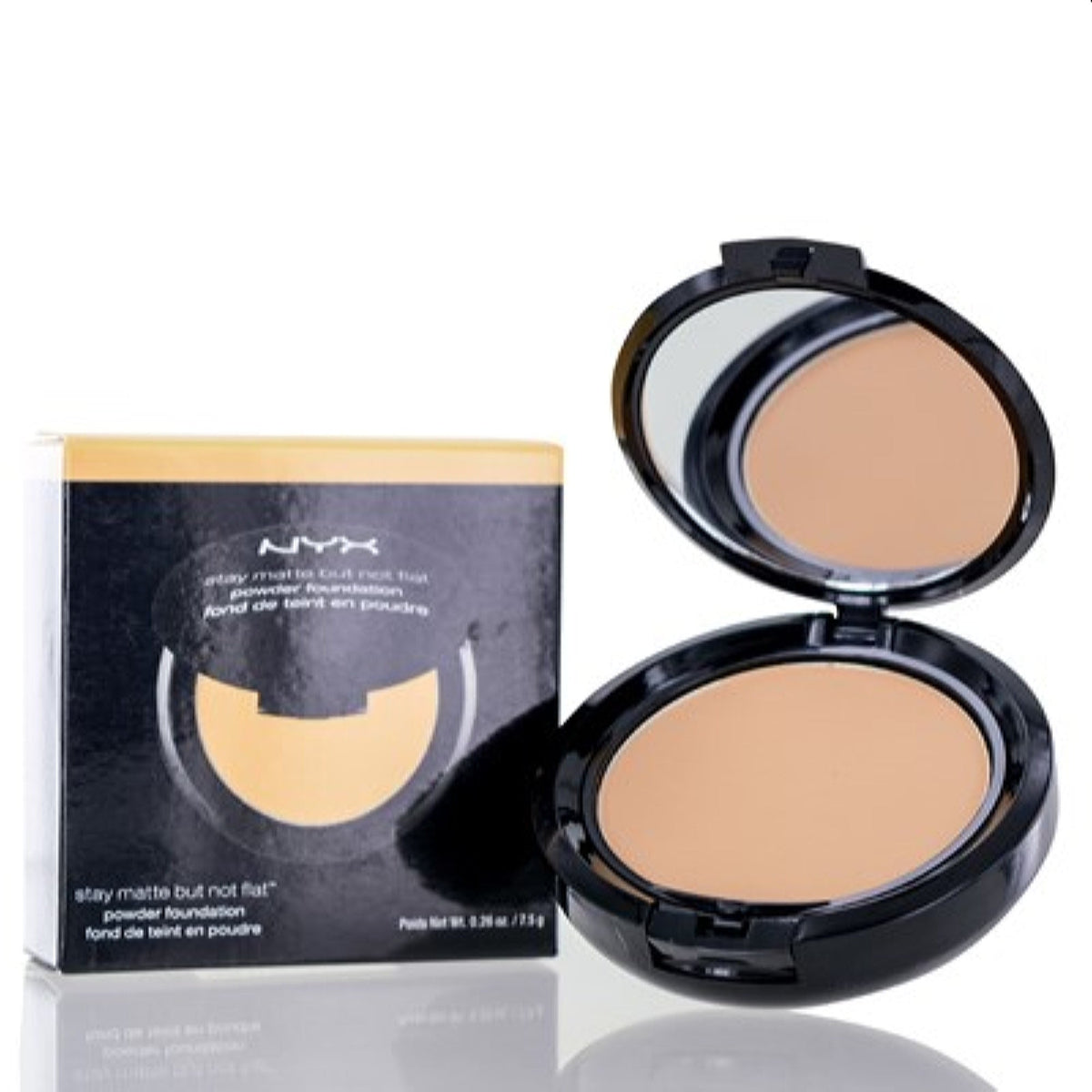 Nyx Stay Matte But Not Flat Powder Foundation Soft Beige .26Oz (7.5 Ml) SMP05