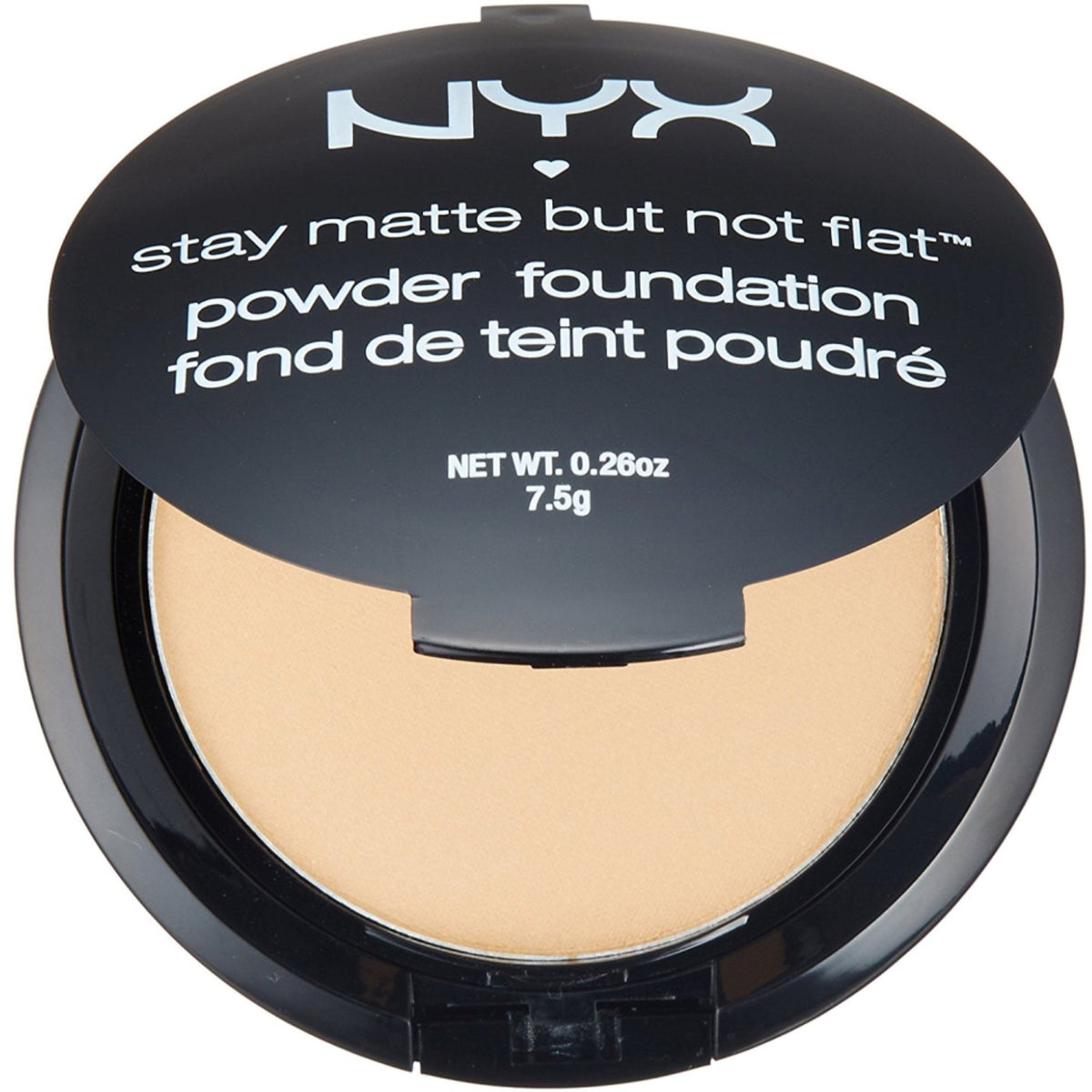 Nyx Stay Matte But Not Flat Powder Foundation Warm Beige .26Oz (7.5 Ml) SMP07