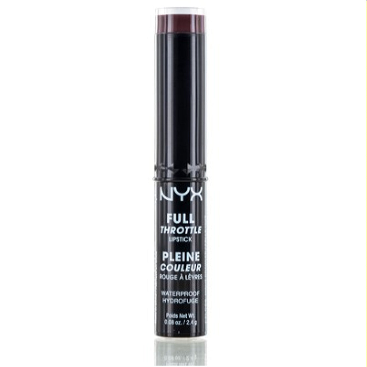 Nyx Full Throttle Lipstick Night Crawler .08 Oz (2.4 Ml)  