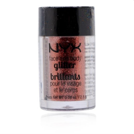 Nyx Face & Body Glitter (Copper) 0.08 Oz
