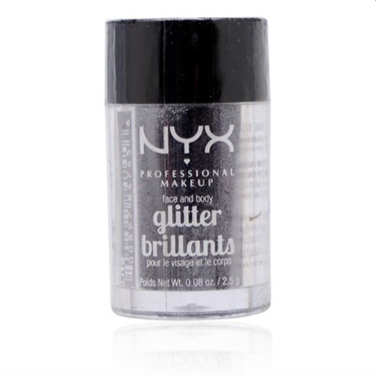 Nyx Face & Body Glitter (Gunmetal) 0.08 Oz