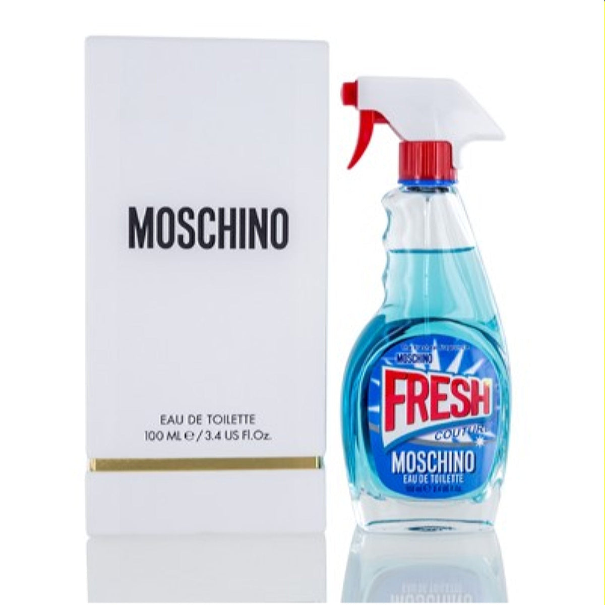 Fresh Couture Moschino Edt Spray 3.4 Oz (100 Ml) For Women  6R32