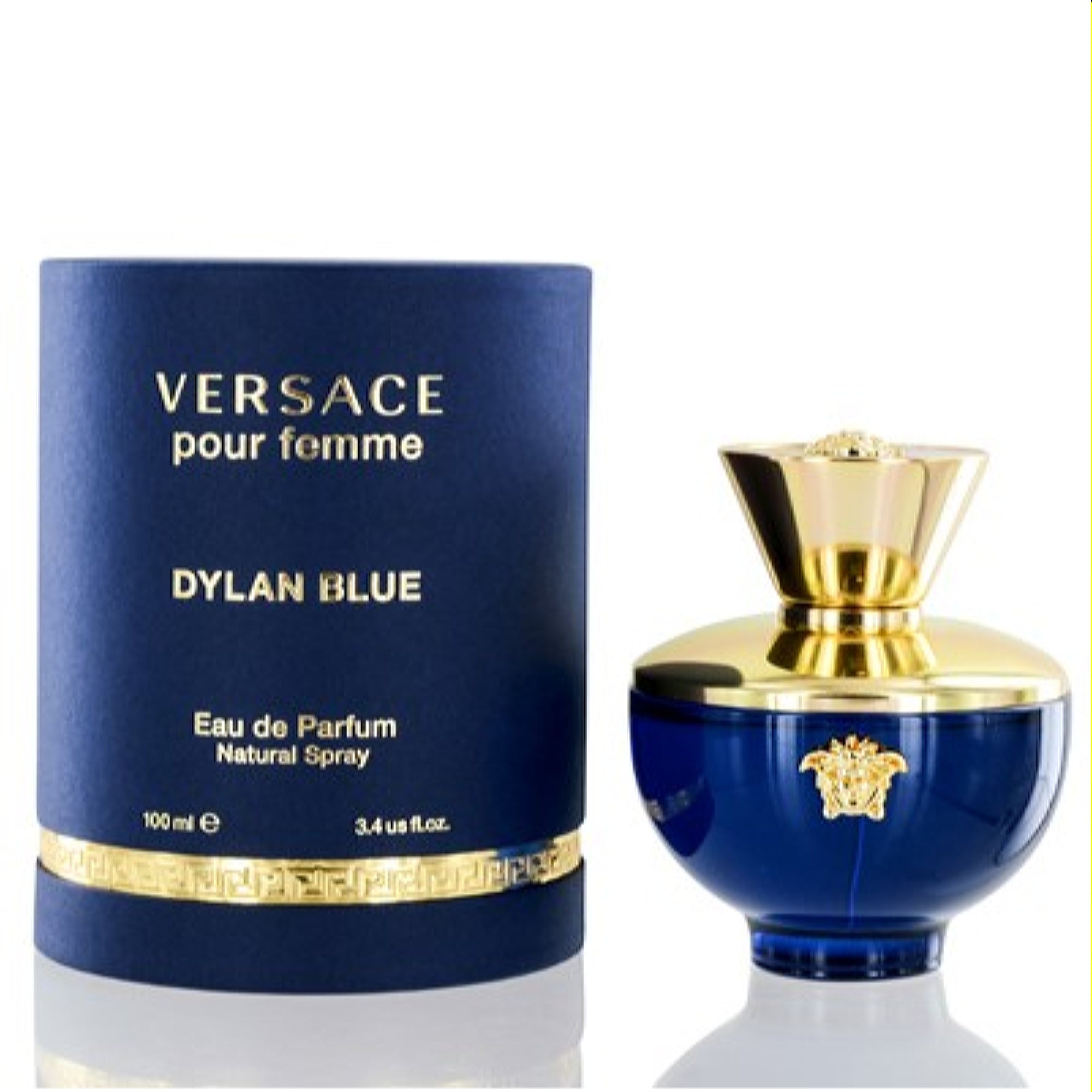 Dylan Blue Versace Men Eau de Toilette Spray 3.4 oz