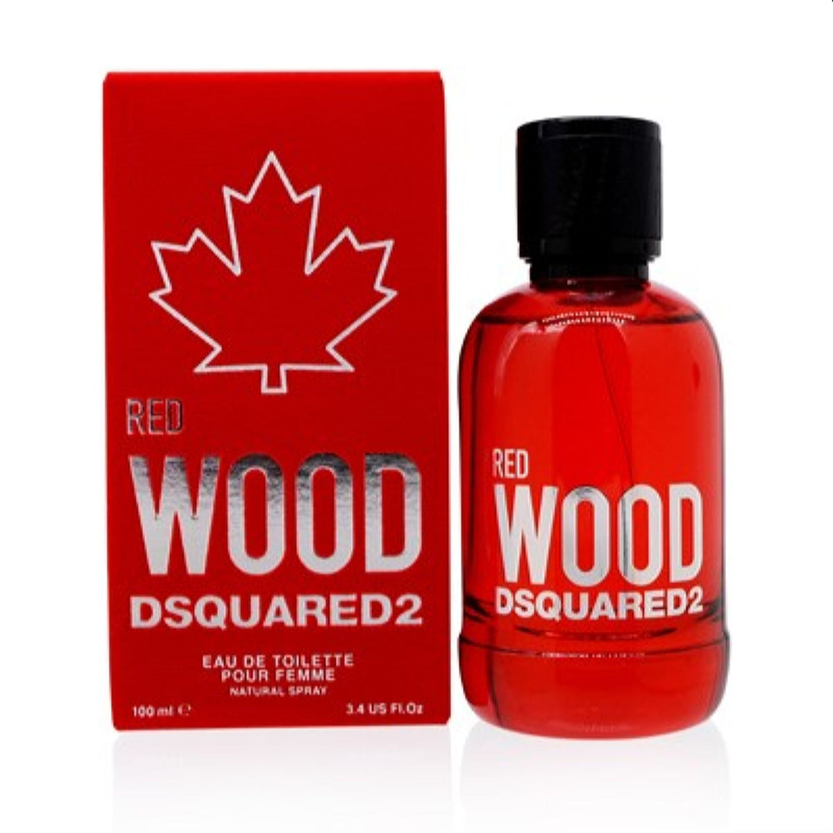 Red Wood Dsquared2 Edt Spray 3.4 Oz (100 Ml) For Women  5C32
