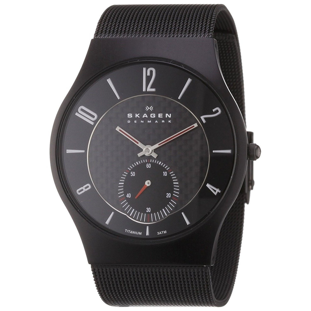 Skagen Men's 805XLTBB Black Titanium Watch