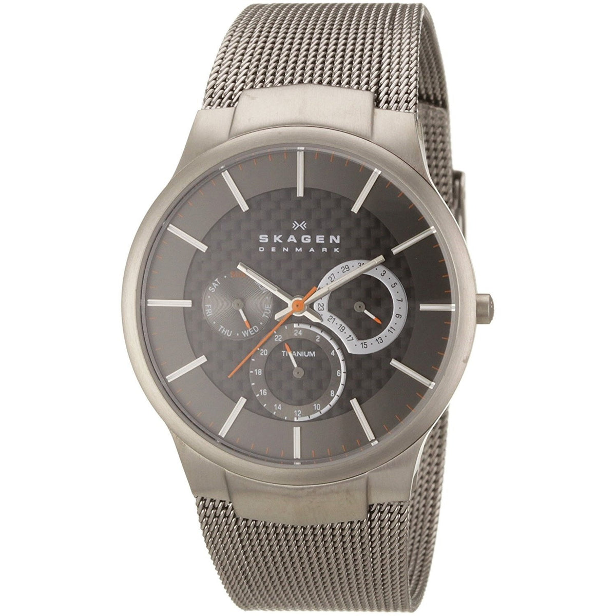 Skagen Men's 809XLTTM Multi-Function Grey Titanium Watch