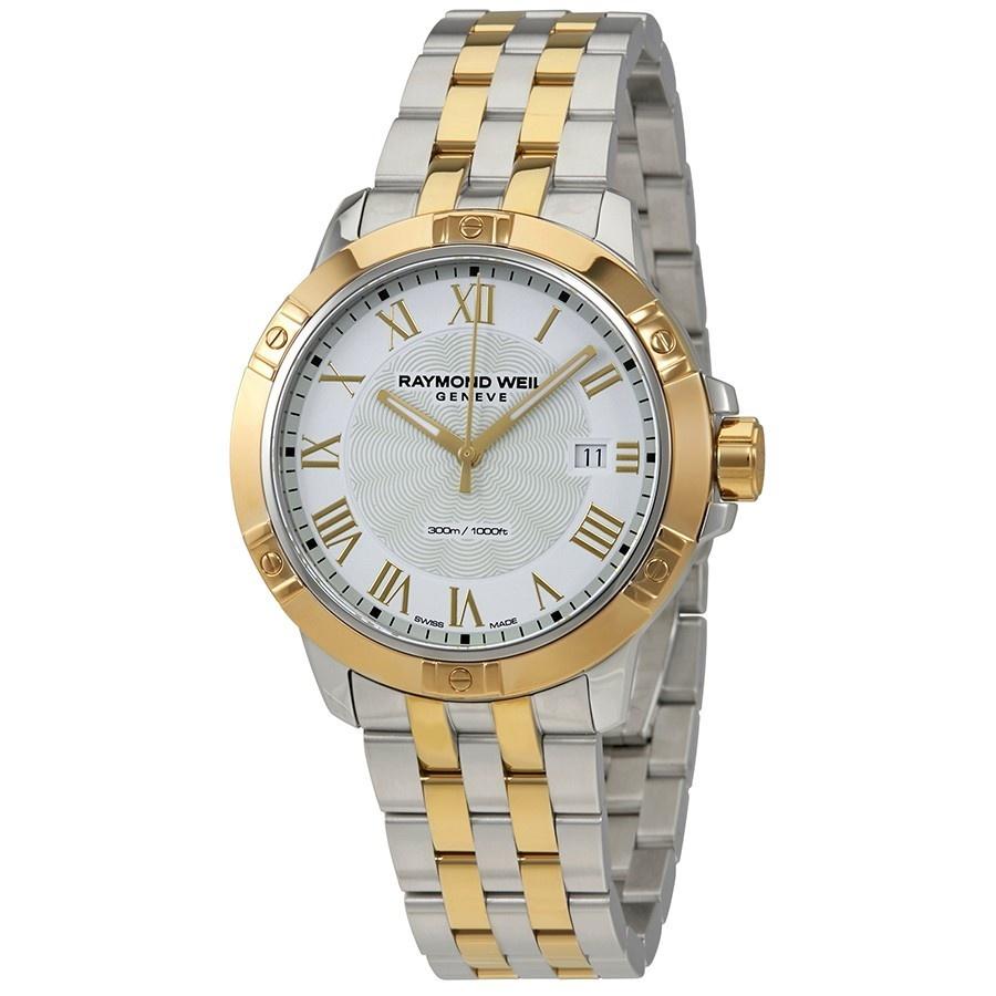 Raymond Weil Men&#39;s 8160-STP-00308 Tango Two-Tone Stainless Steel Watch
