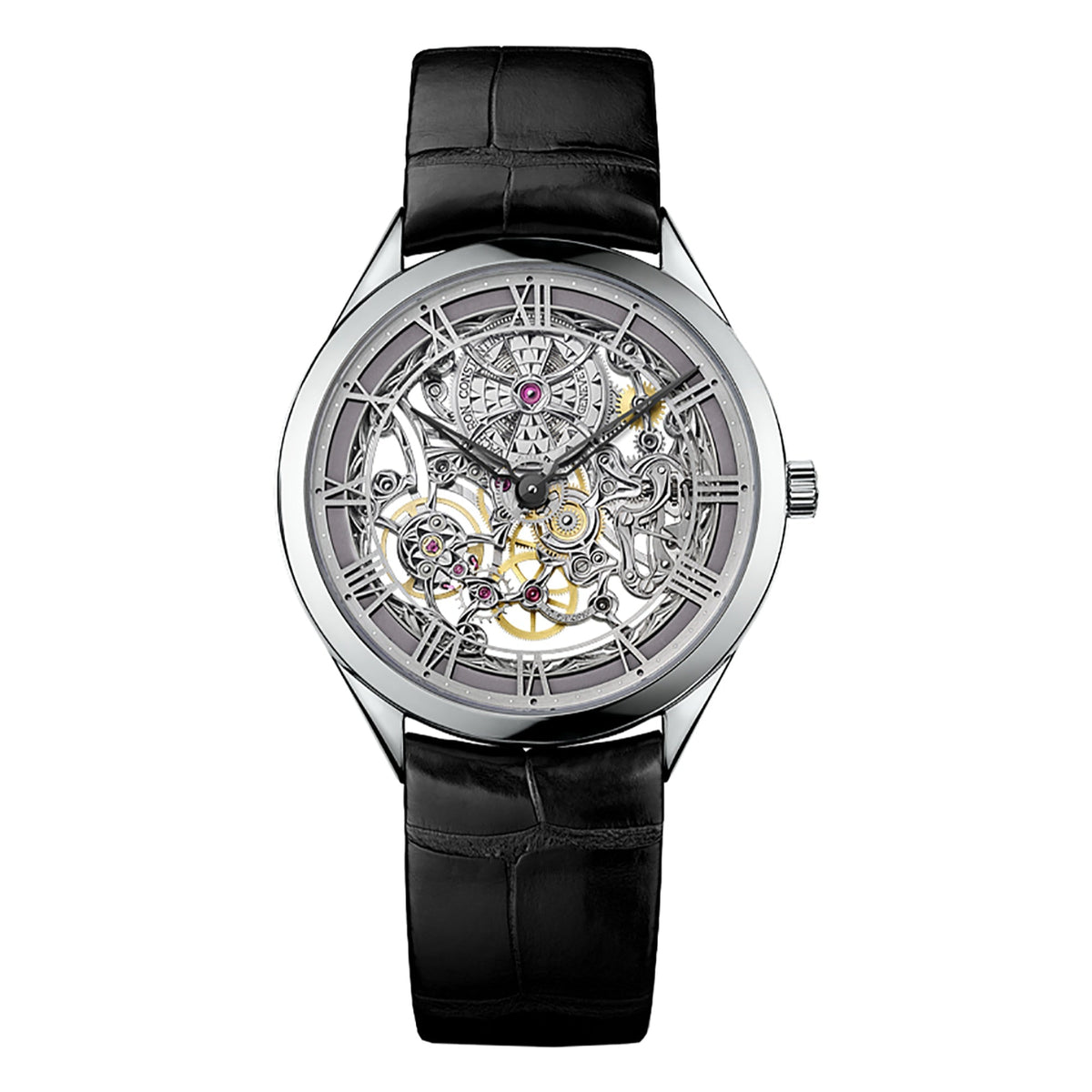 Vacheron Constantin Men's 82020-000G-9926 Metiers D'Art Brown Leather Watch