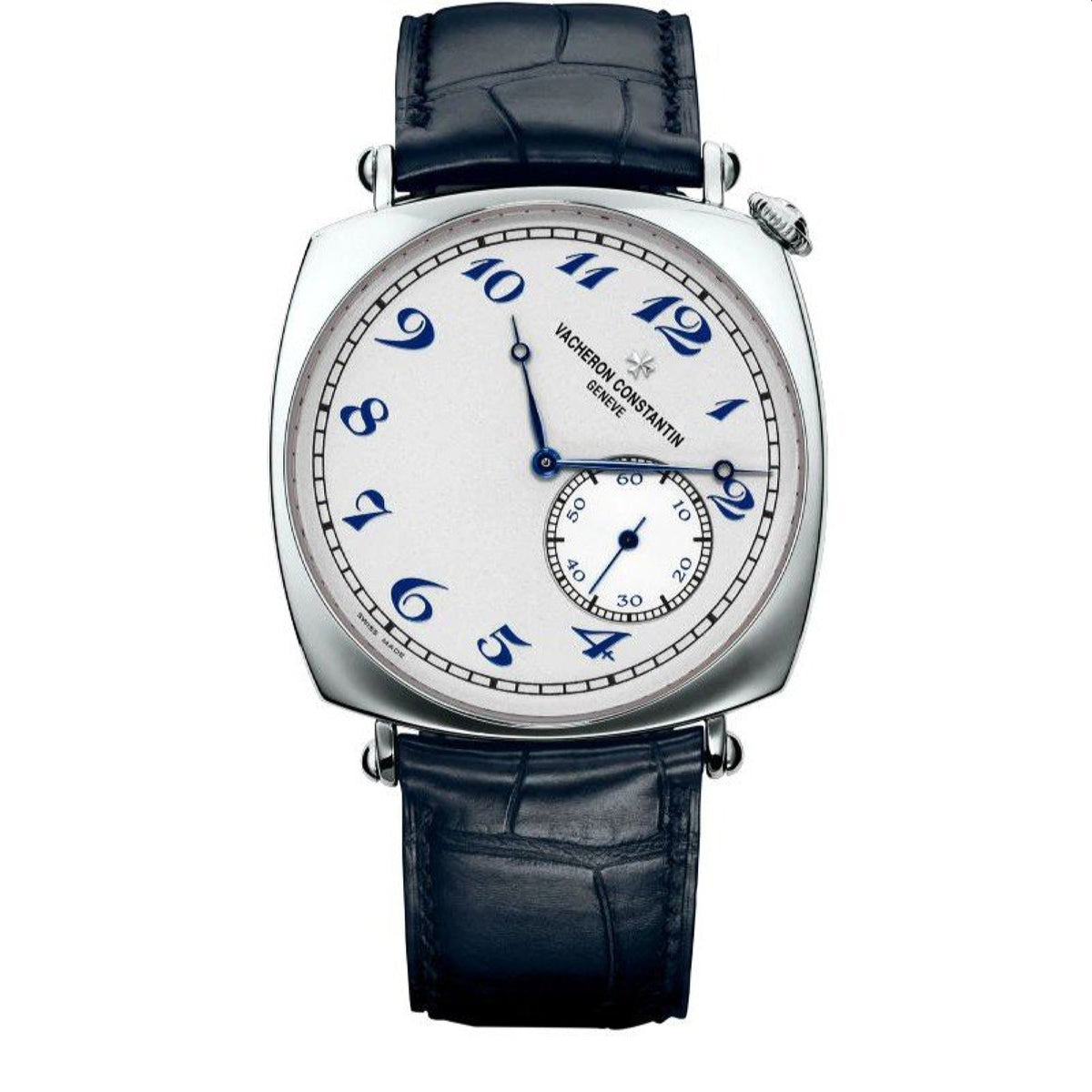Vacheron Constantin Men's 82035-000P-B168 Historiques Blue Leather Watch