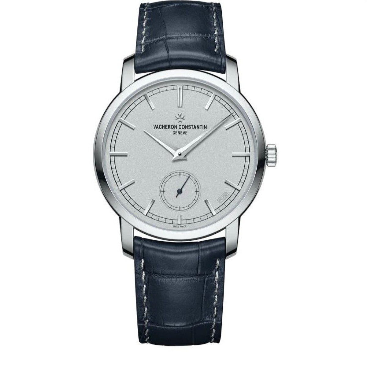 Vacheron Constantin Men's 82172-000P-B527 Traditionnelle Excellence Platine Blue Leather Watch