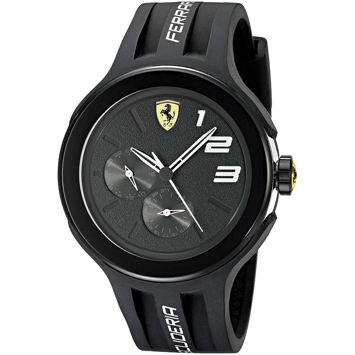 Ferrari Men&#39;s 830225 FXX Black Silicone Watch