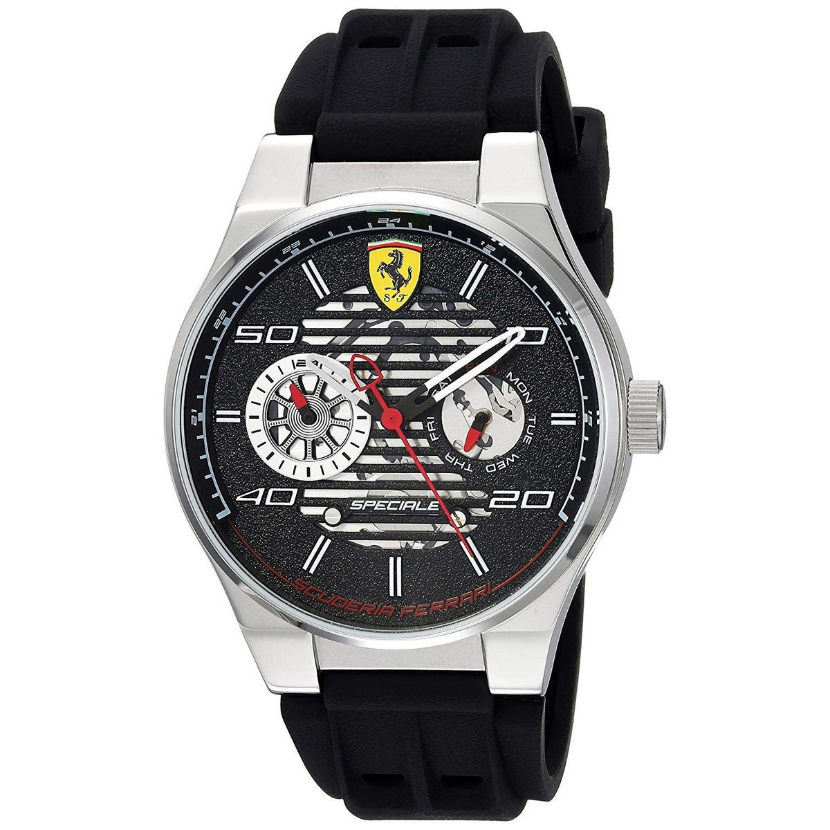 Ferrari Men's 830429 Speciale Black Silicone Watch