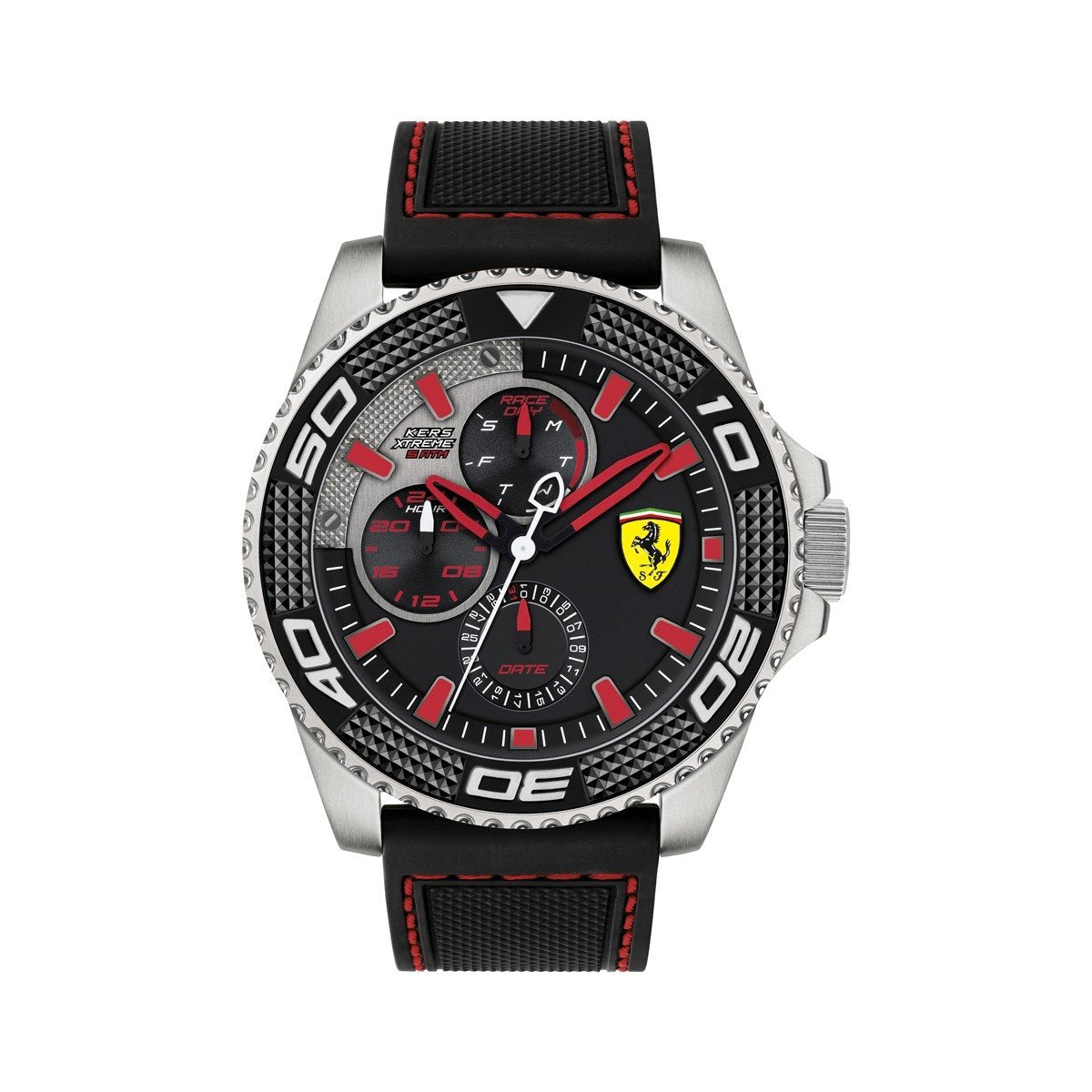 Ferrari Men's 830467 Kers Xtreme Black Silicone Watch
