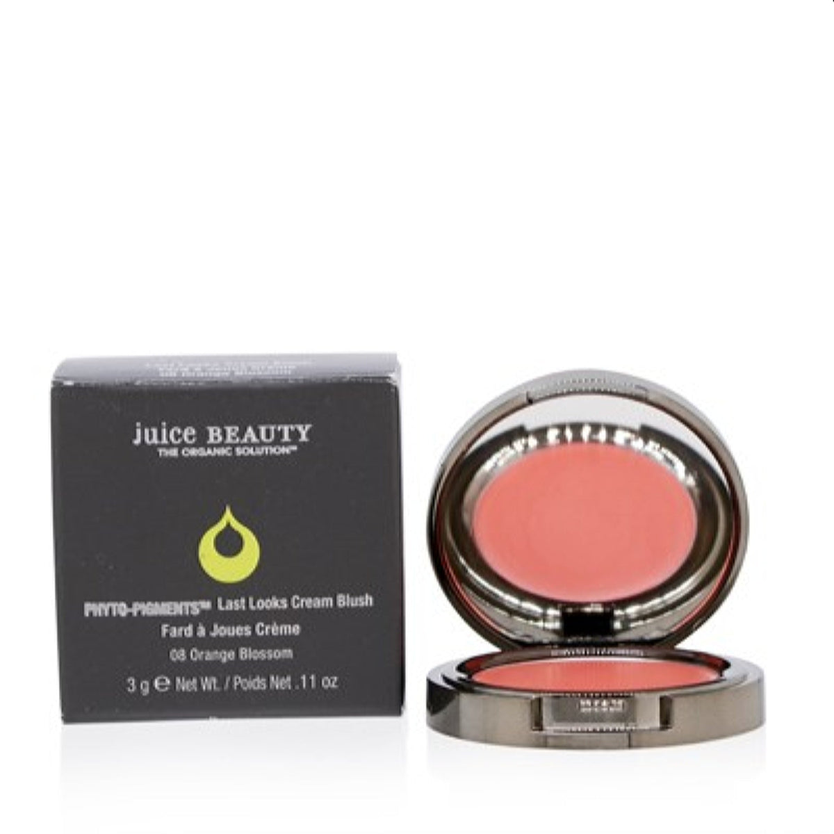 Juice Beauty Phyto-Pigments Last Looks Cream Blush (08-Orange Blossom) 0.11 Oz  