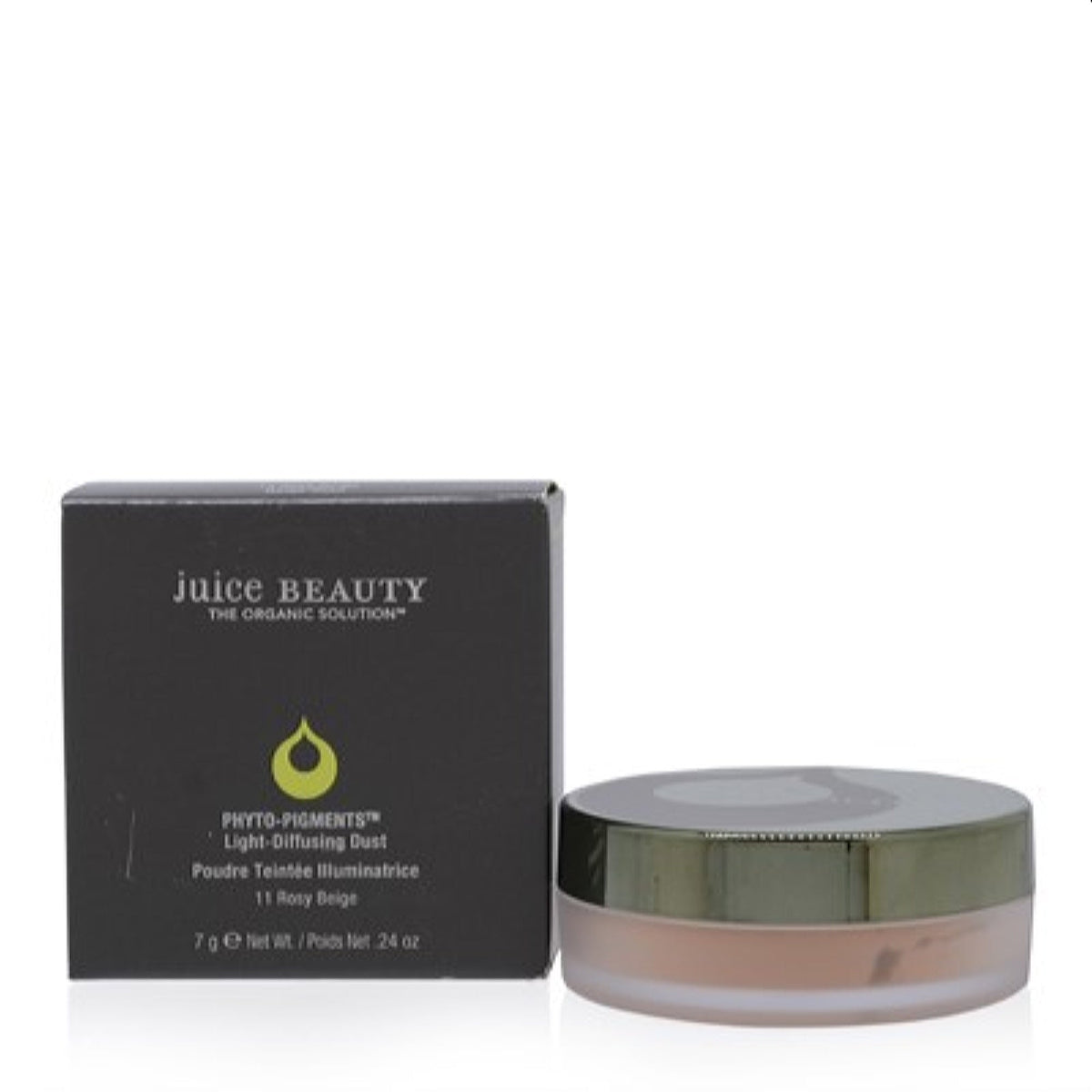 Juice Beauty Phyto-Pigments Light-Diffusing Dust (11-Rosy Beige) 0.24 Oz 7 Gr  