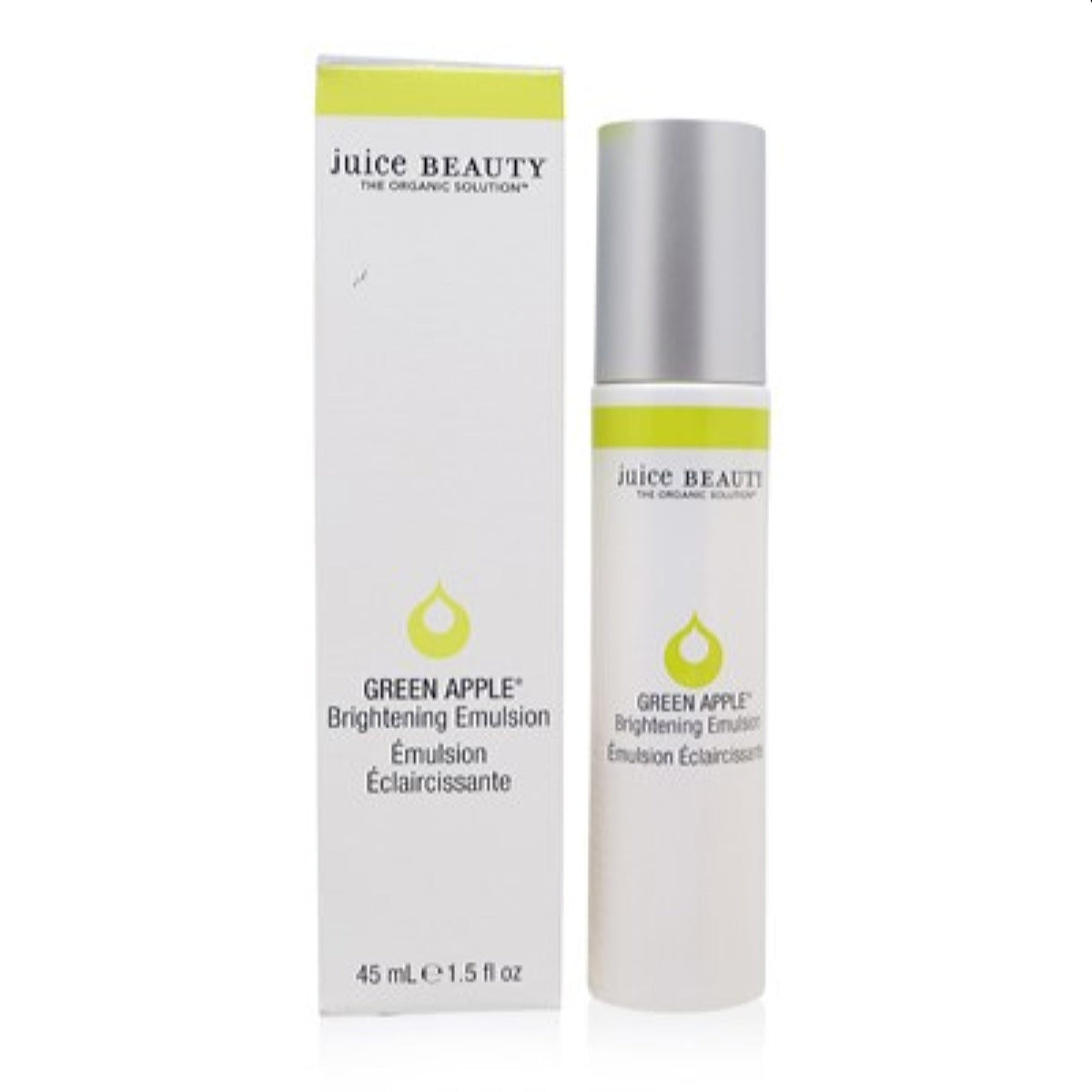 Juice Beauty Green Apple Brightening Emulsion Lightweight Moisturizer 1.5 Oz   