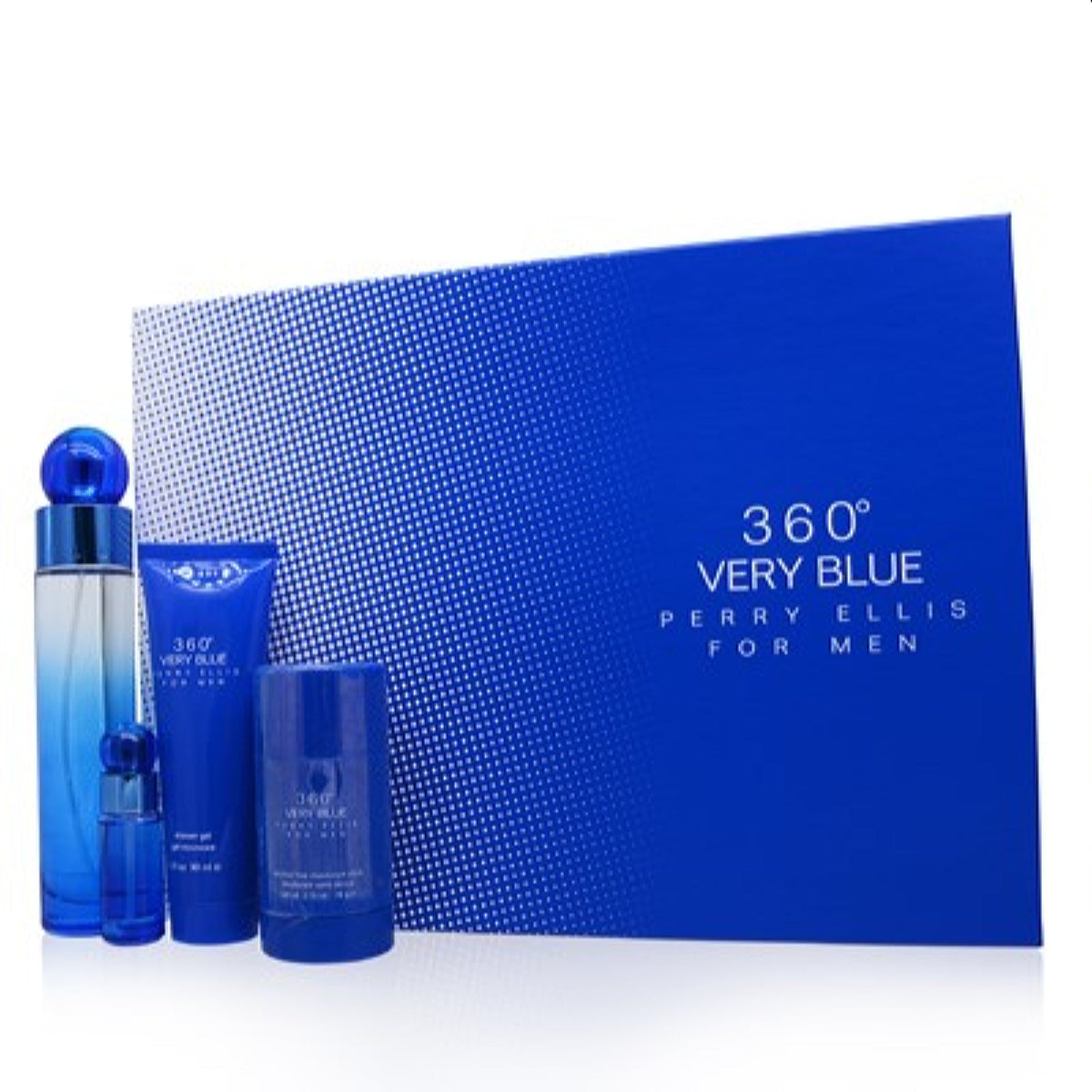 360 Very Blue Perry Ellis Set For Men  