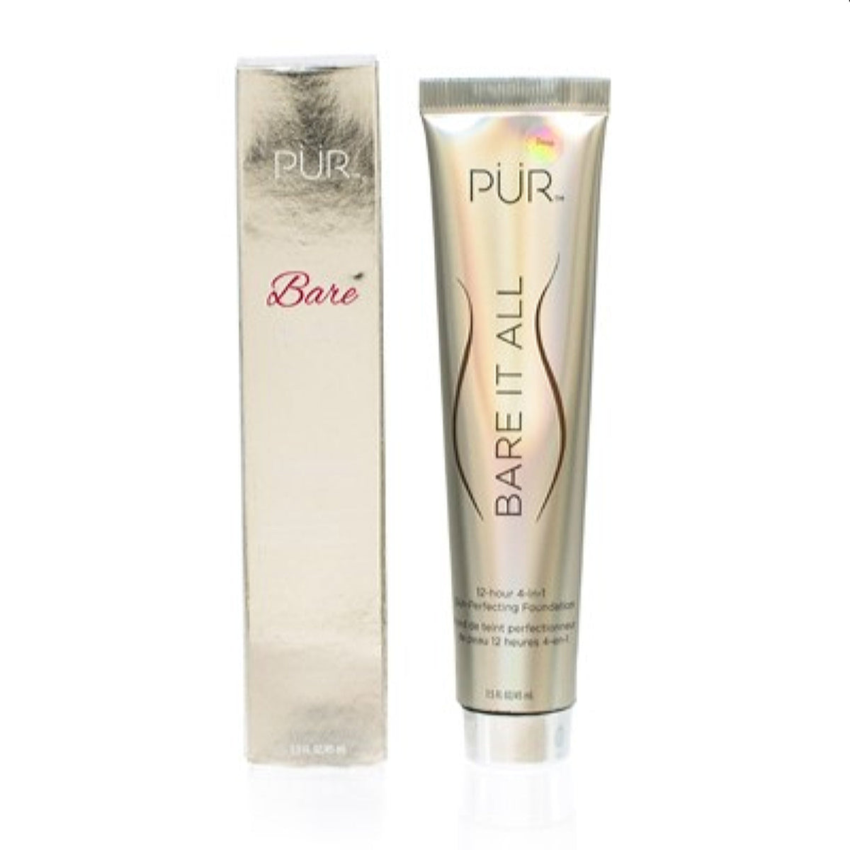 Pur 4-In-1 Bare It All Skin Perfecting Foundation (Deep) 1.5 Oz  