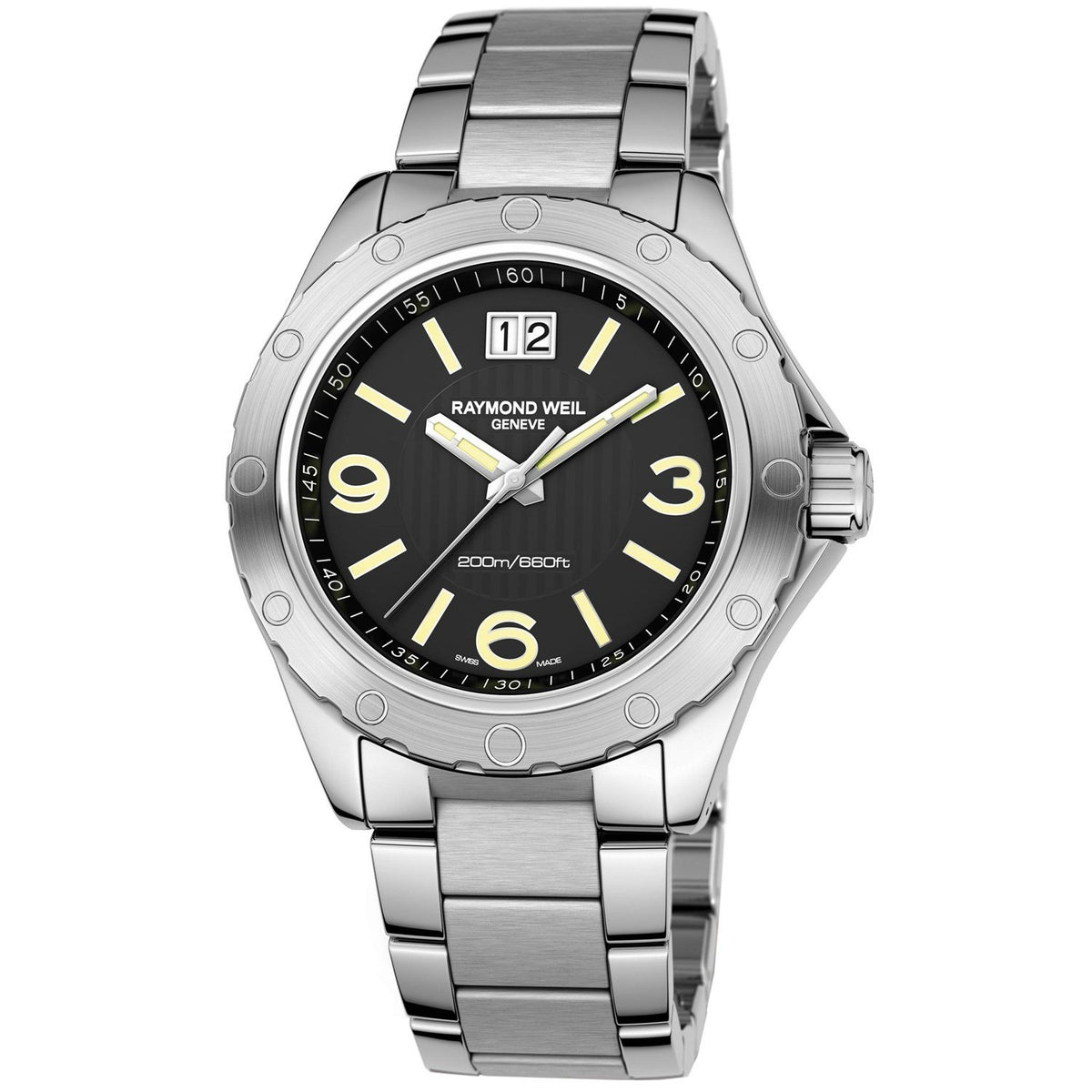 Raymond Weil Men&#39;s 8500-ST-05207 RW Sport Chronograph Stainless Steel Watch